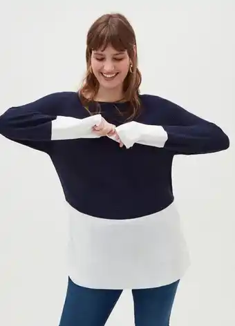 OVS Pullover trama a righe curvy offerta