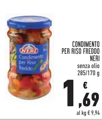 Neri Condimento per Riso Freddo senza olio 285/170 g