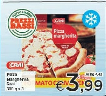 Crai Pizza surgelata offerta