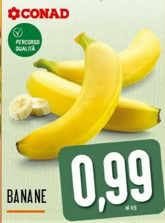 Conad Conad Banane offerta