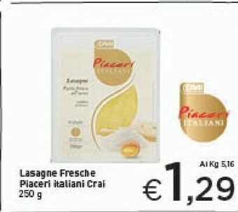 Crai Lasagne offerta