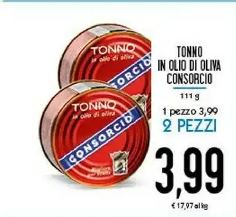 Conad Consorcio Consorcio - Filetti Di Tonno In Olio Di Oliva offerta