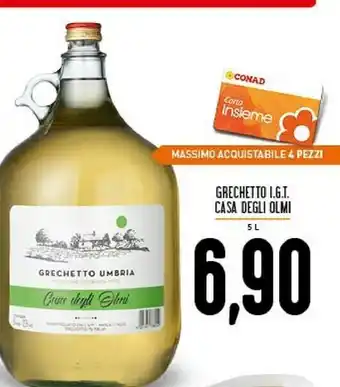 Conad Etto Umbria Casa Degli Olmi 5 L offerta