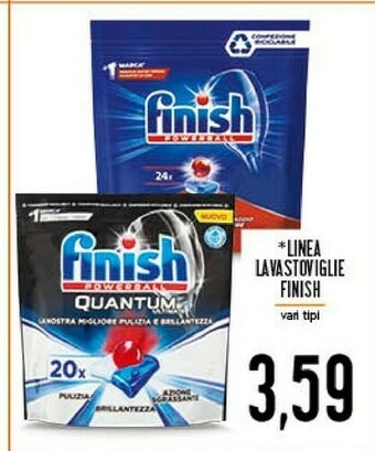 Conad Finish Linea Lavastoviglie offerta