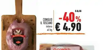 Conad Coniglio Il Toscano offerta