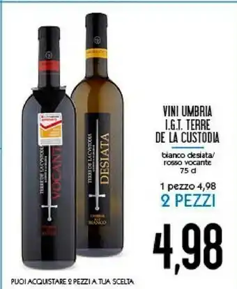 Terre De La Custodia Vini Umbria Igt