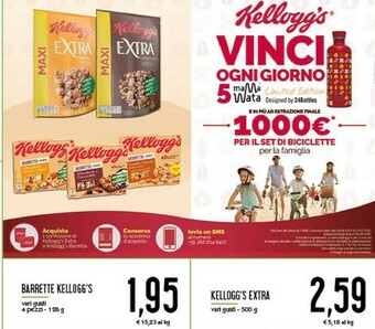 Conad Kelloggs Barrette offerta