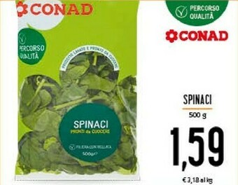 Conad Conad - Spinaci offerta
