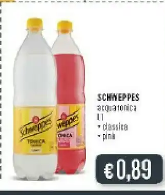 Deco Supermercati Schweppes Acqua Tonica Classica offerta