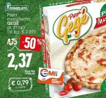 Gegè Pizza surgelata