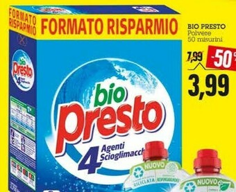 Presto Detersivo in polvere