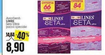 Emi Supermercati Lines Assorbenti lines offerta