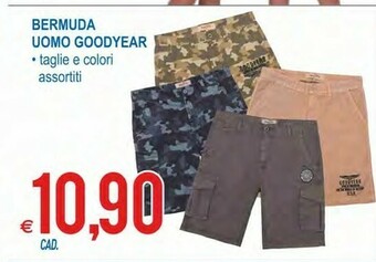 MD Discount Goodyear Bermuda Uomo offerta
