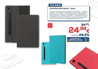 Euronics Tucano Custodia per Tablet - Gala offerta