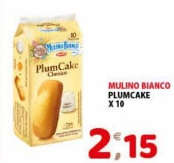 Mio Market Mulino Bianco Plumcake x 10 offerta