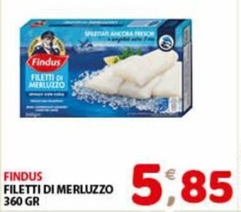 Mio Market Findus Filetti Di Merluzzo 360 gr offerta
