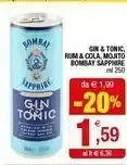 Bombay Sapphire Rum & Cola