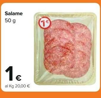 Carrefour Salame 50 G offerta
