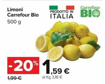 Carrefour Limoni offerta