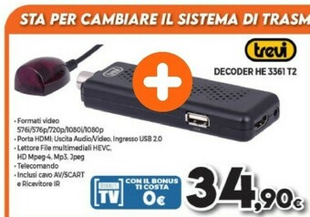 Expert Trevi HE 3361 T2 1920 X 1080 Pixel offerta