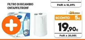 Expert Brita On Tap HF Ricambio Filtro Per Acqua 1 Pezzo(i) offerta