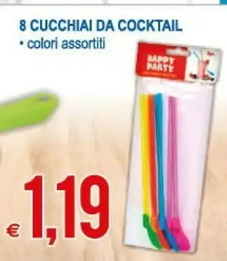 MD Discount 8 Cucchiai Da Cocktail offerta