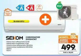 Expert Sekom Condizionatore SM508AF3KIT offerta