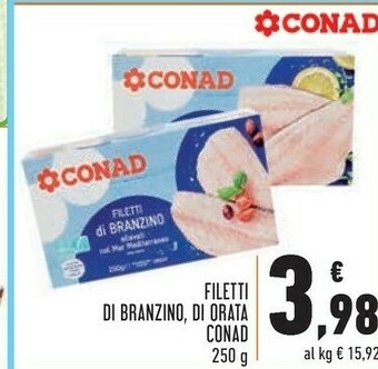 Conad Conad - Filetti Di Branzino offerta