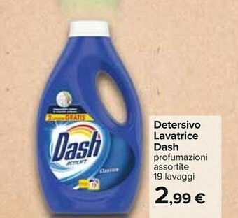Carrefour Dash Detersivo Lavatrice offerta