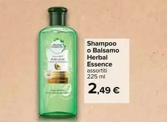 Carrefour Herbal Essences 8001841501932 Shampoo Per Capelli Donna Non Professionale 225 Ml offerta
