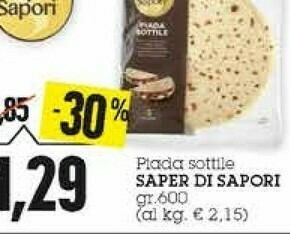 Sapori Piadine
