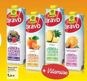 Carrefour Rauch Bravo Senza Zucchero offerta