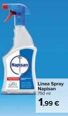 Carrefour Napisan Linea Spray offerta