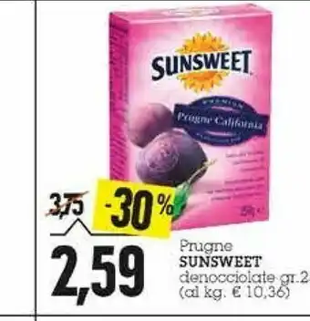 Sunsweet Prugne