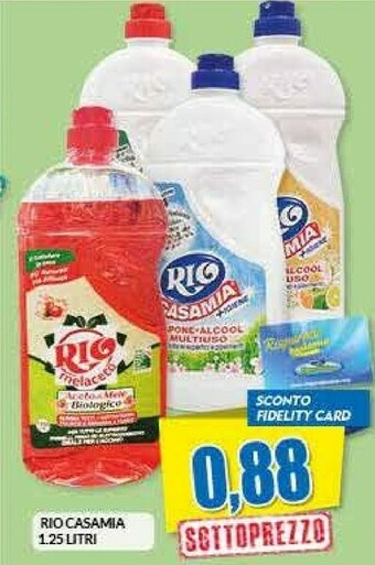 Risparmio Casa Rio Casamia Detersivo offerta