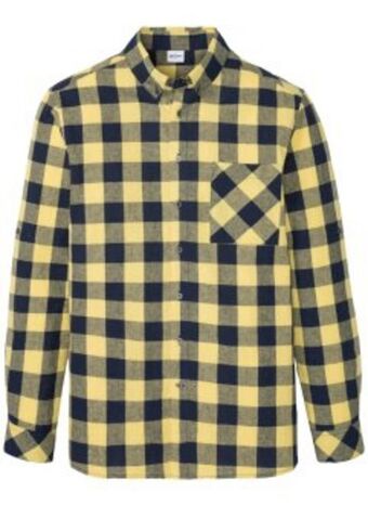 Bonprix Camicia a maniche lunghe con lino offerta