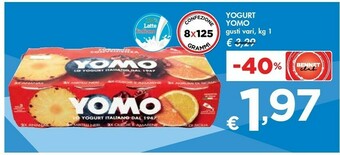 Bennet Yomo Yogurt Magro Frutta 1000 G(ml) offerta