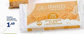 In'S Mercato Vita Well Crackers Senza Glutine offerta