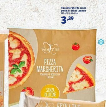 In'S Mercato Vita well Pizza Margherita Senza Glutine E Senza Lattosio offerta