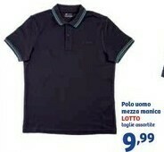 Lotto Polo Uomo Mezza Manica