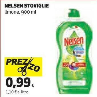 Coop Nelsen Stoviglie Limone offerta