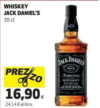 Coop Jack Daniels Jack Daniel's - Tennessee Whiskey 700 G(ml) offerta