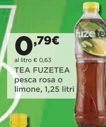 Coop Fuzetea Fuze Tea - Pesca Con Una Nota Di Rosa 1250 G(ml) offerta