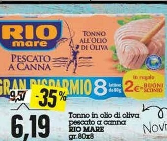 Emi Supermercati Rio Mare Tonno Rio mare offerta