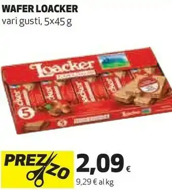 Coop Loacker Loacker - Wafer Milk 45 g(ml) offerta