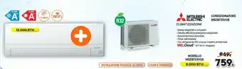 Expert Mitsubishi Electric MSZ-BT35VGK Condizionatore Fisso Climatizzatore Split System Bianco offerta