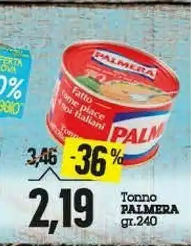 Emi Supermercati Palmera Tonno offerta