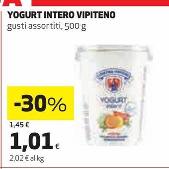 Coop Yogurt intero vipiteno offerta