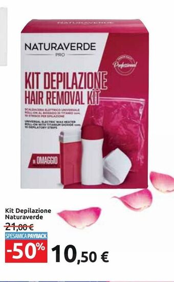 Kit depilazione naturaverde