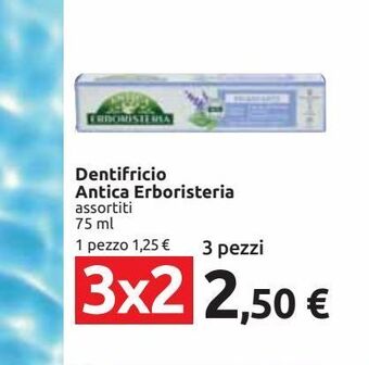 Dentifricio antica erboristeria assortiti 75ml